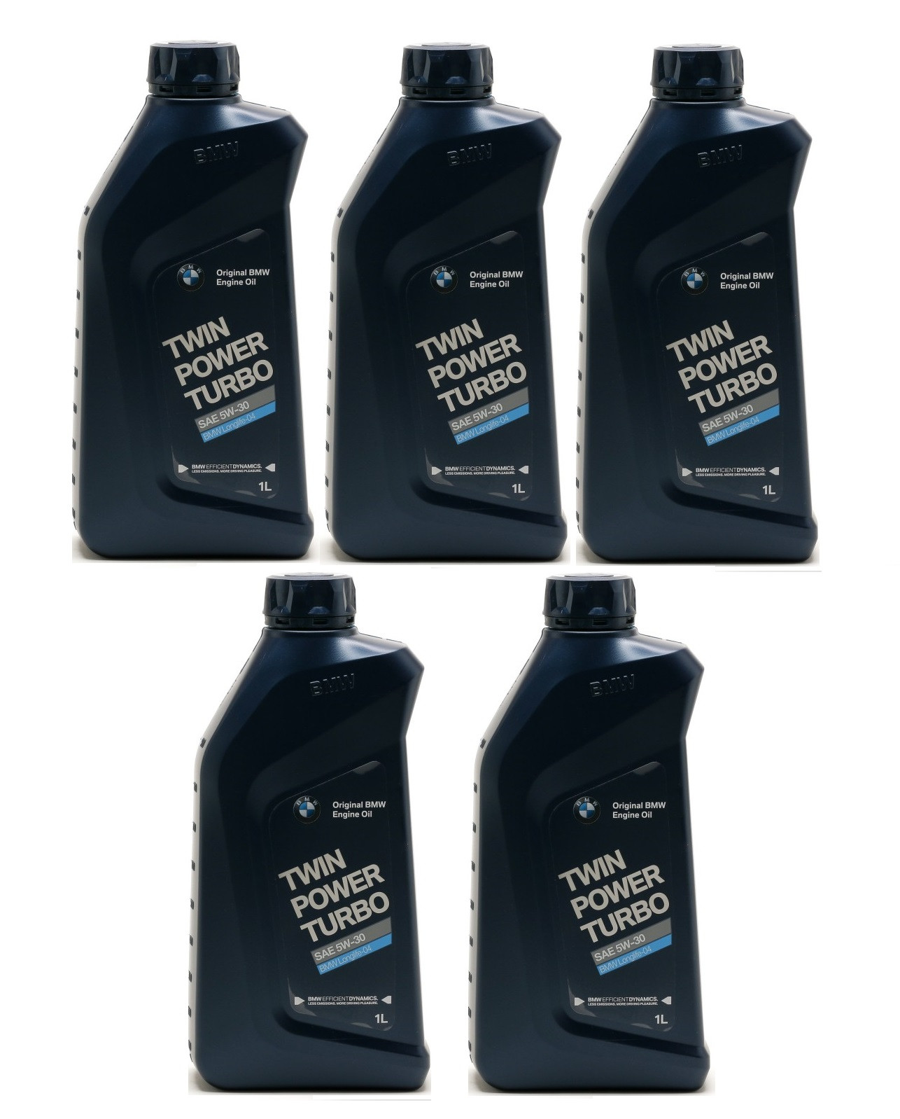 Original BMW Twin Power Turbo Longlife-04 5W-30 Motoröl 5x 1l = 5 Liter