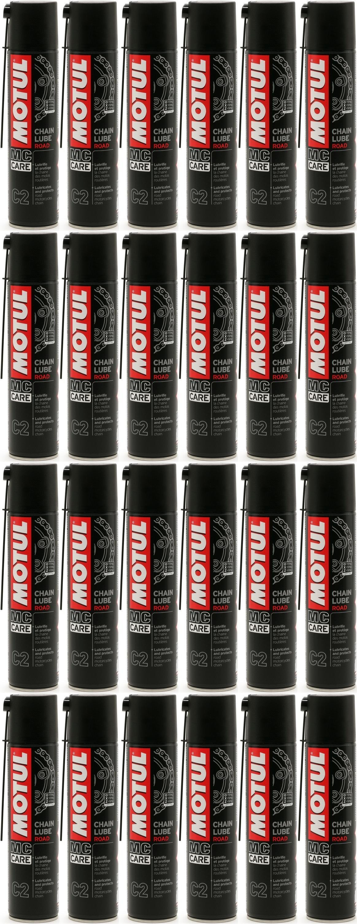 Motul C2 Chain Lube Road Kettenspray 24x 400 Milliliter