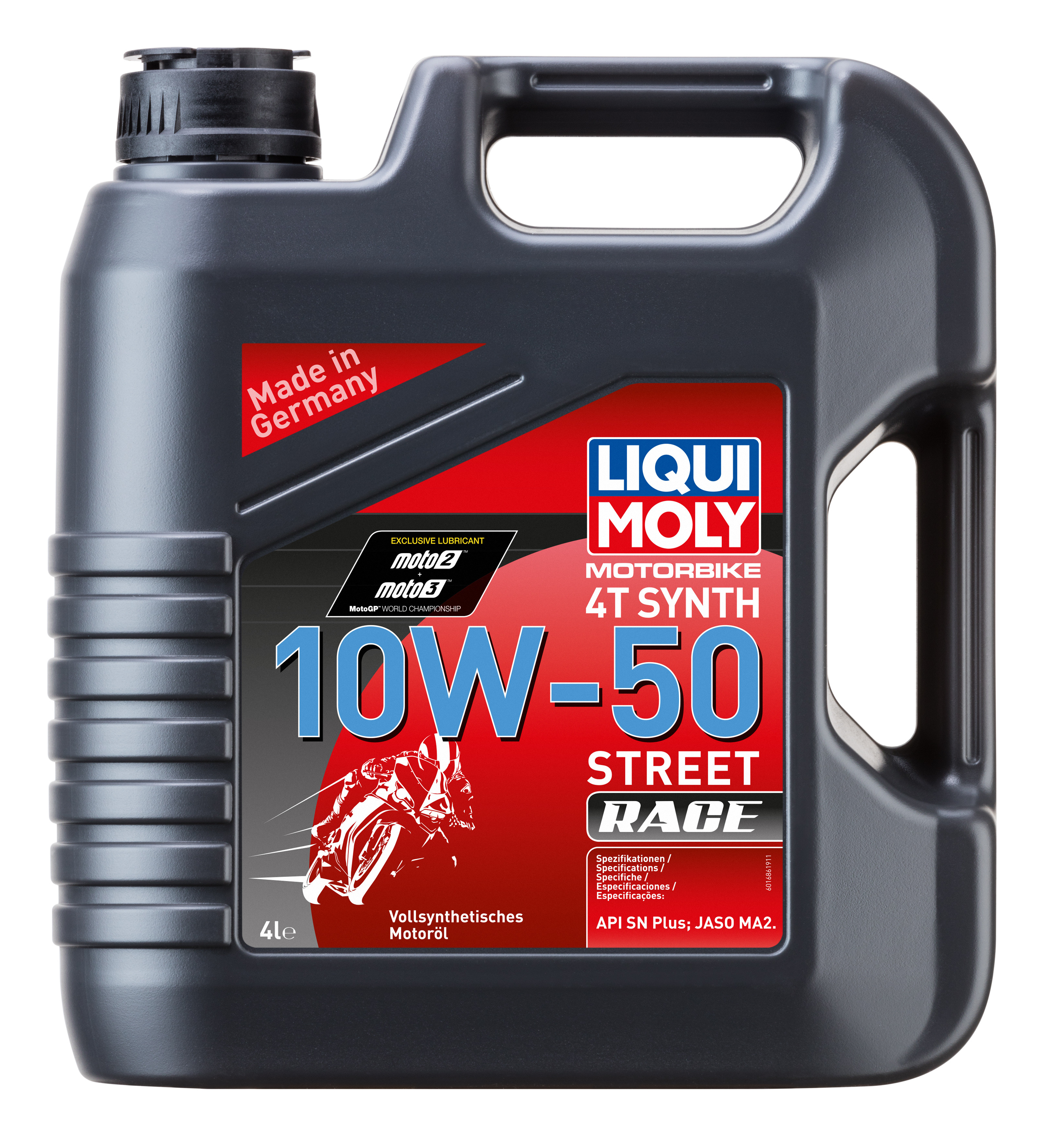 Liqui Moly Racing Synth Street Race 4T 10W-50 Motorrad Motoröl 4l