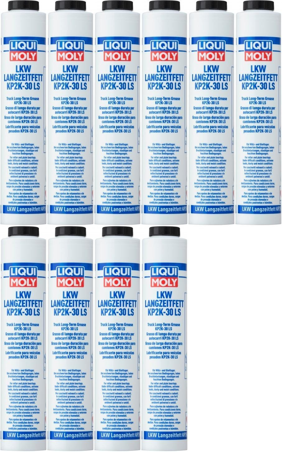 Liqui Moly 3348 LKW Langzeitfett KP2K -35 Lube Shuttle Fett 10x 400 Gramm