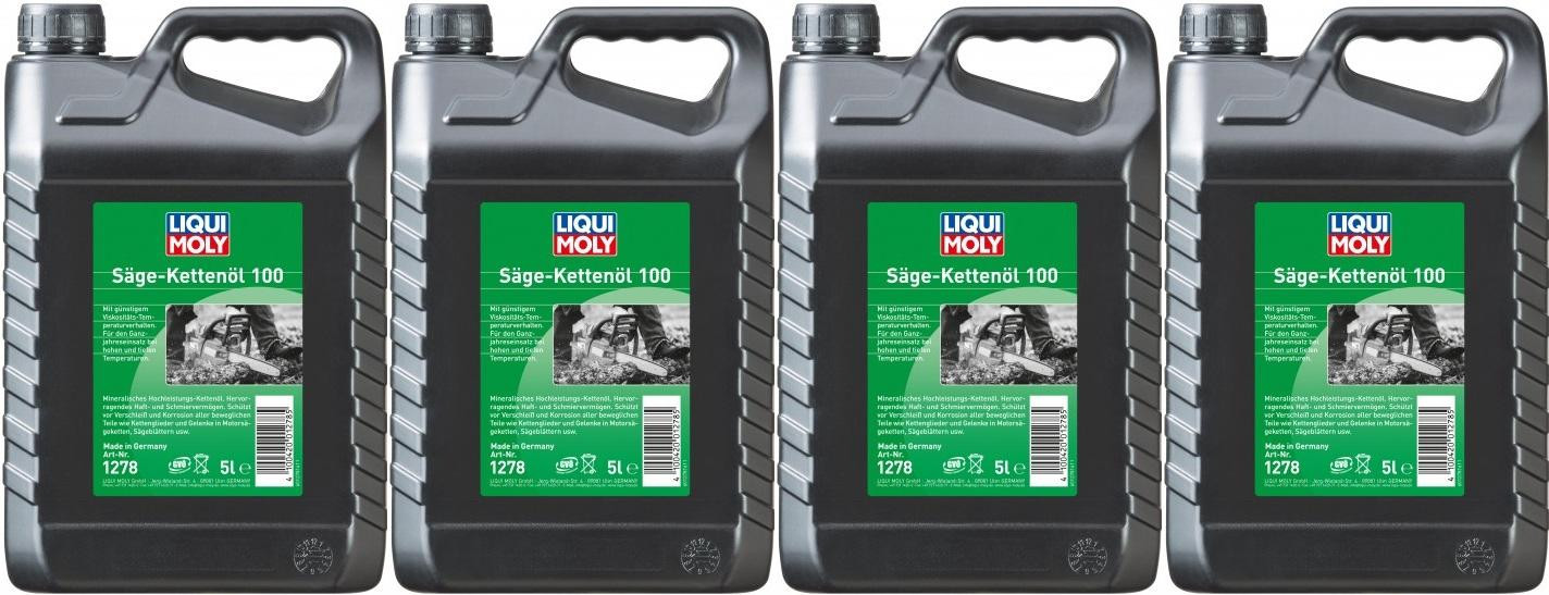 Liqui Moly 1278 Säge-Kettenöl 100 4x 5 = 20 Liter