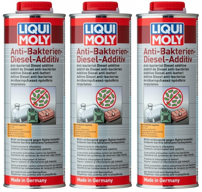 Liqui Moly 21317 Anti Bakterien Diesel Additiv 3x 1l = 3 Liter