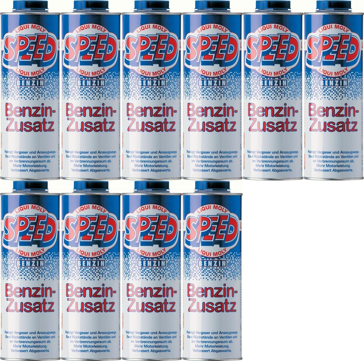 Liqui Moly 5105 Speed Benzin Zusatz 10x 1l = 10 Liter