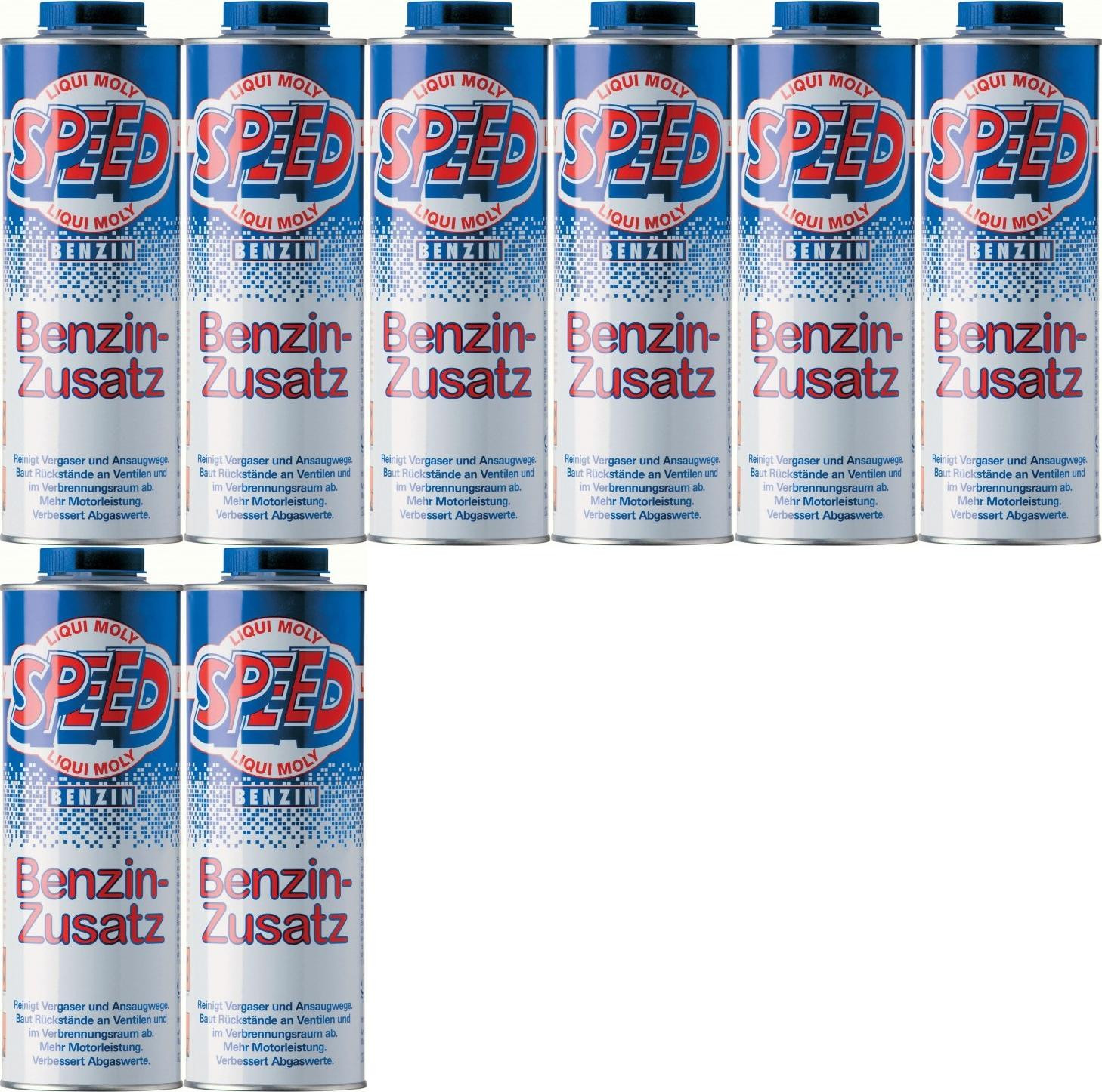 Liqui Moly 5105 Speed Benzin Zusatz 8x 1l = 8 Liter