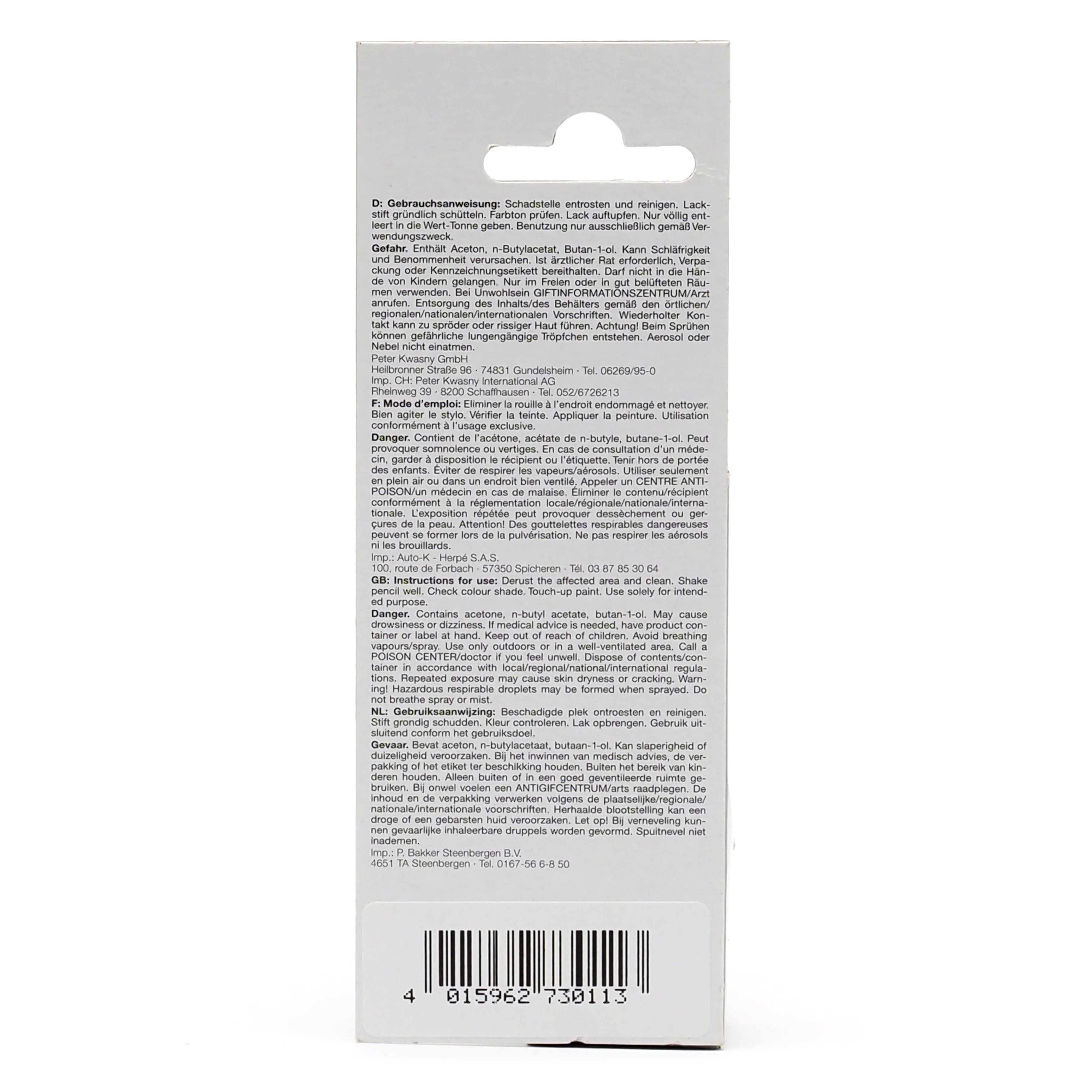 Auto-K Universal WEISS MATT, 9ml