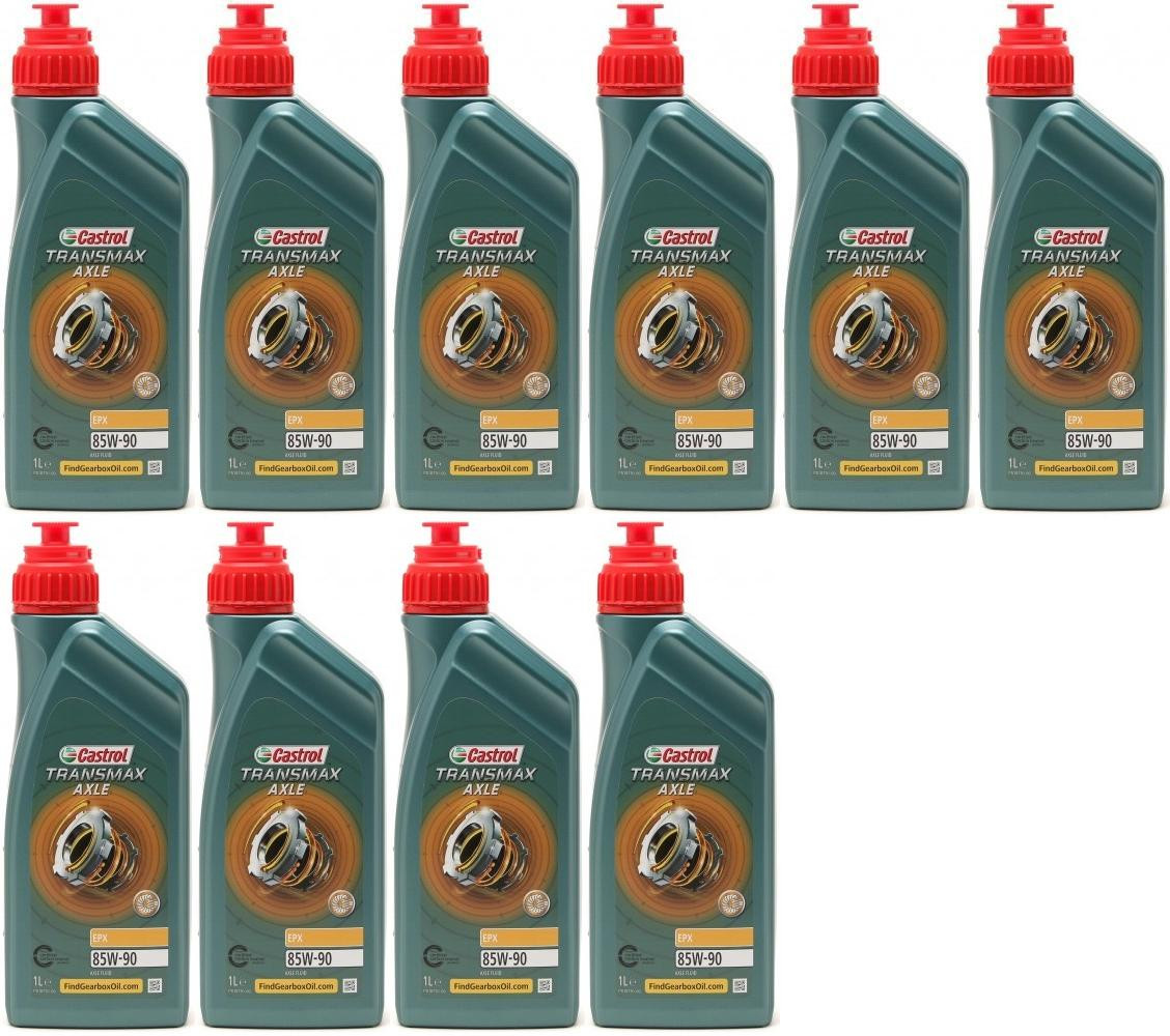 Castrol Transmax Axle EPX 85W-90 Achsgetriebeöl 10x 1l = 10 Liter
