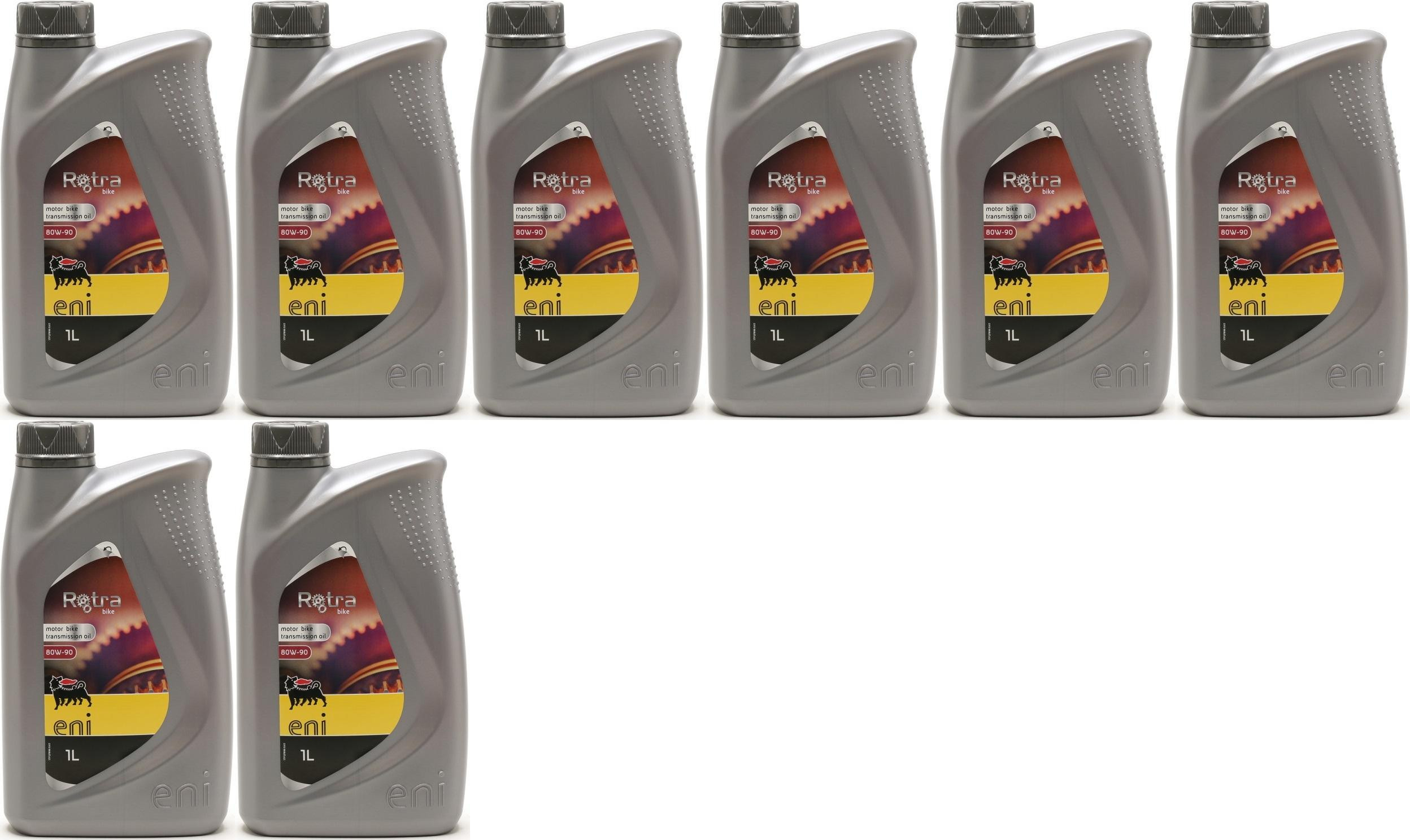 Eni Rotra 80W-90 Getriebeöl GL4 Piaggio Vespa Aprilia Roller 8x 1l = 8 Liter