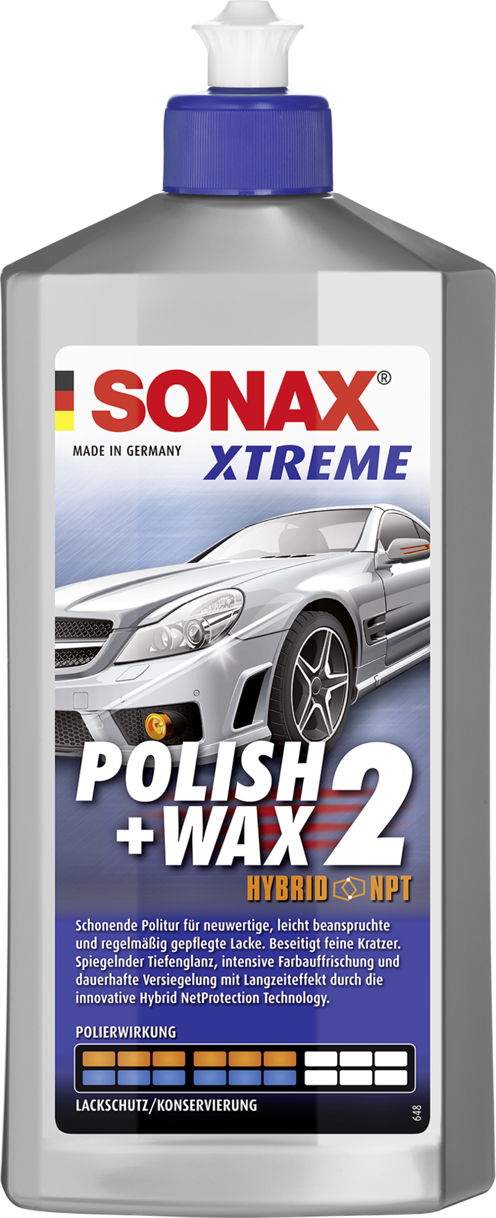 Sonax Xtreme Polish & Wax 2 Hybrid NPT 500ml
