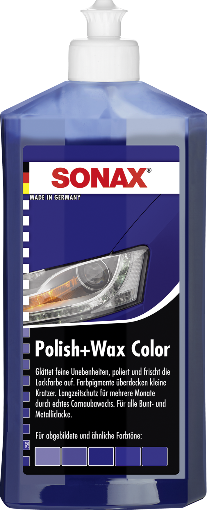 Sonax Polish & Wax COLOR NanoPro blau 500ml
