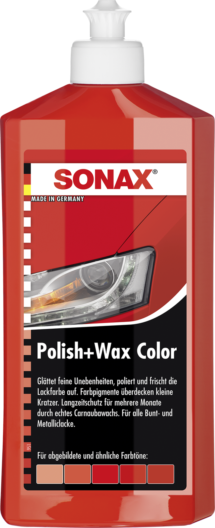 Sonax Polish & Wax COLOR NanoPro rot 500ml