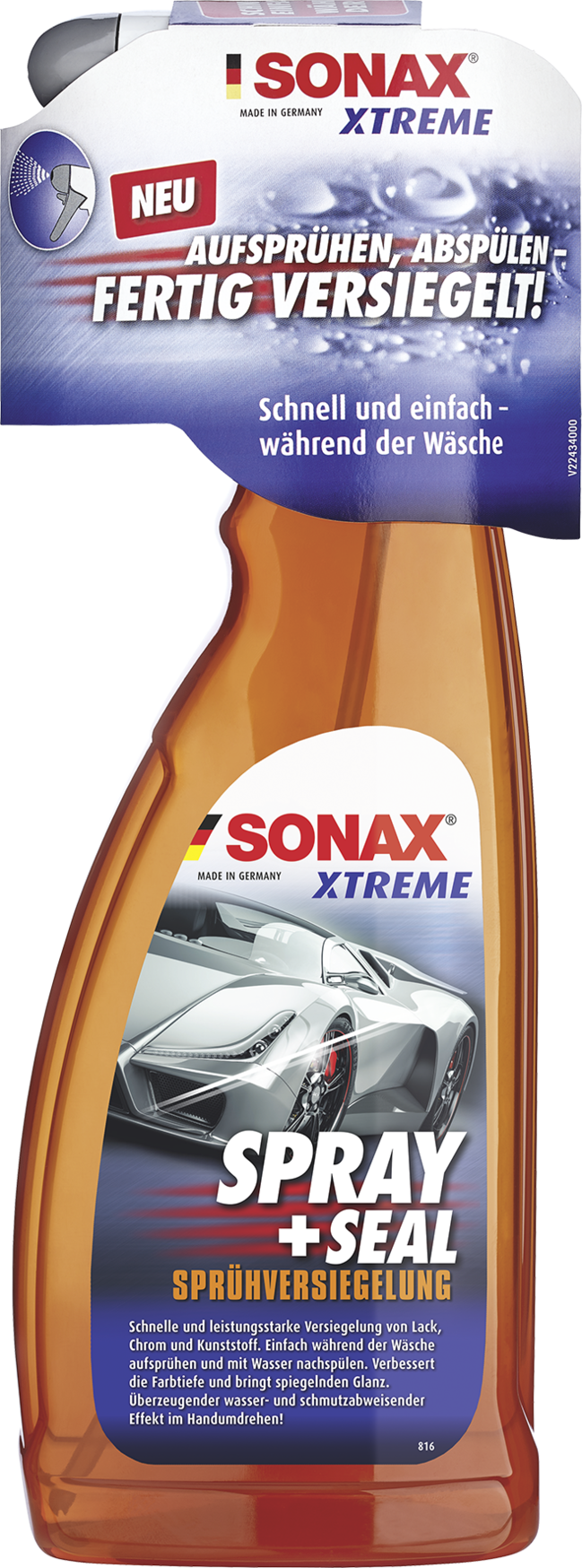 SONAX Xtreme Spray+Protect Sprüh-Versiegelung 750ml