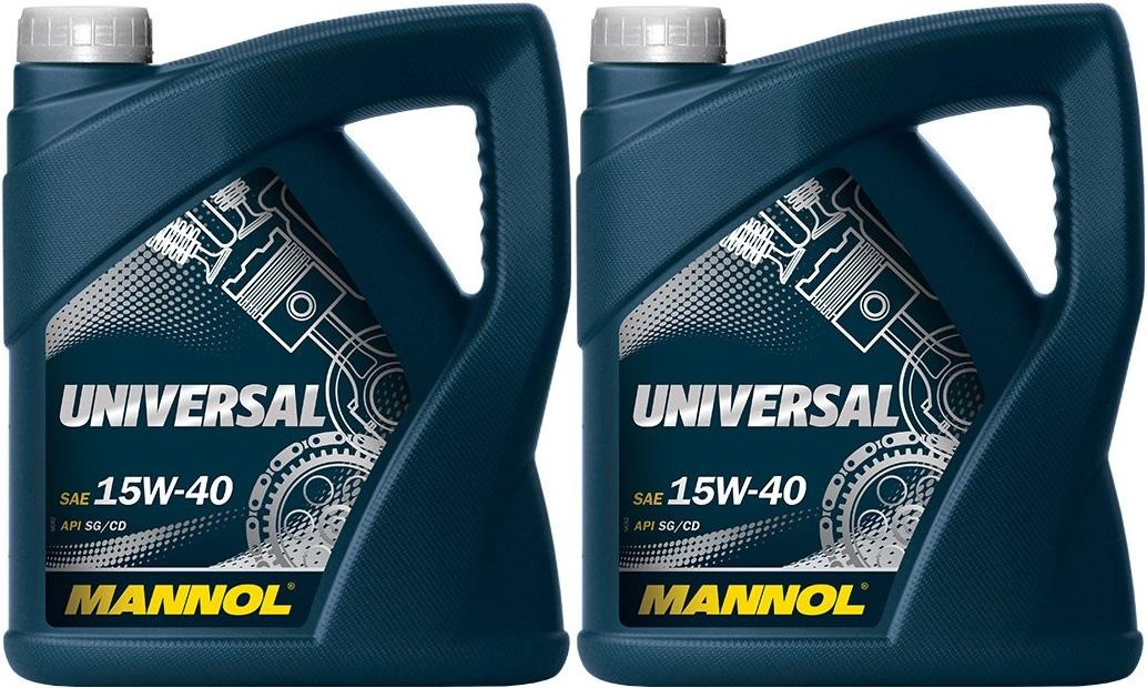 MANNOL 7405 UNIVERSAL SAE 15W-40 2x 4l = 8 Liter