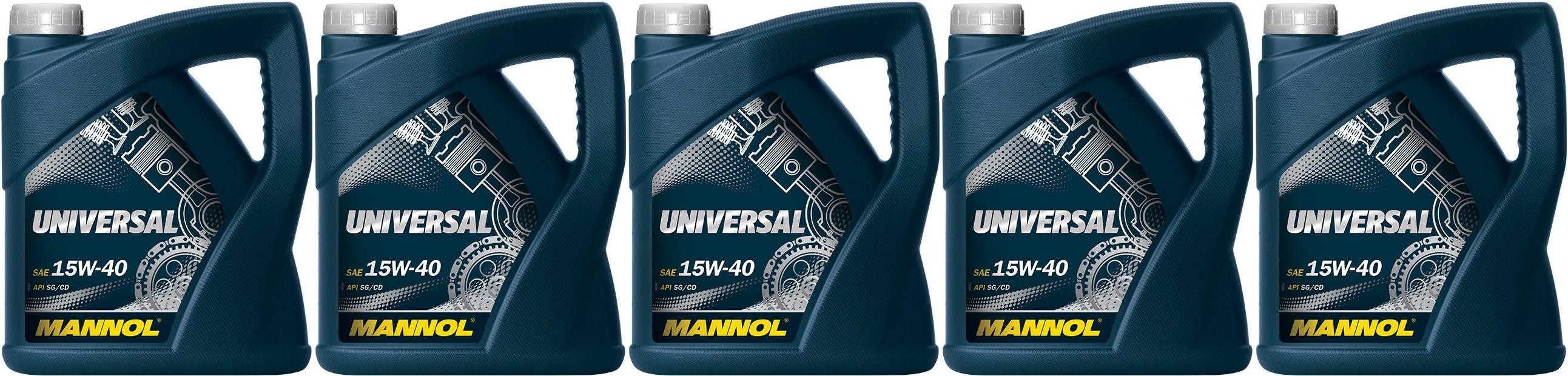 MANNOL 7405 UNIVERSAL SAE 15W-40 5x 4l = 20 Liter