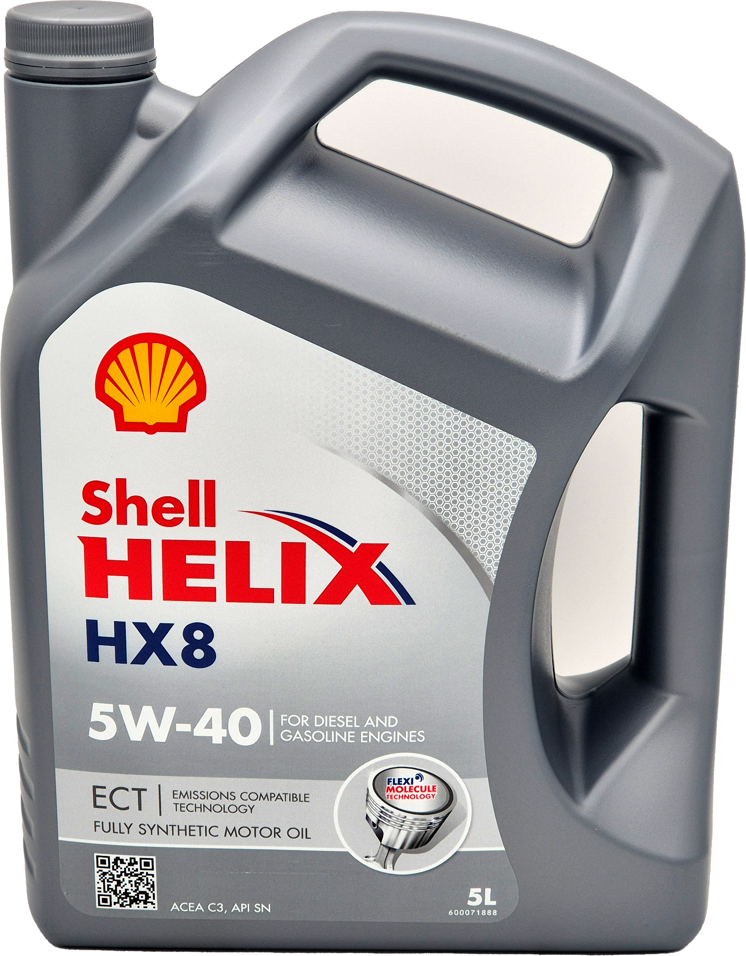 Shell Helix HX8 ECT 5W-40 Motoröl 5l Flasche