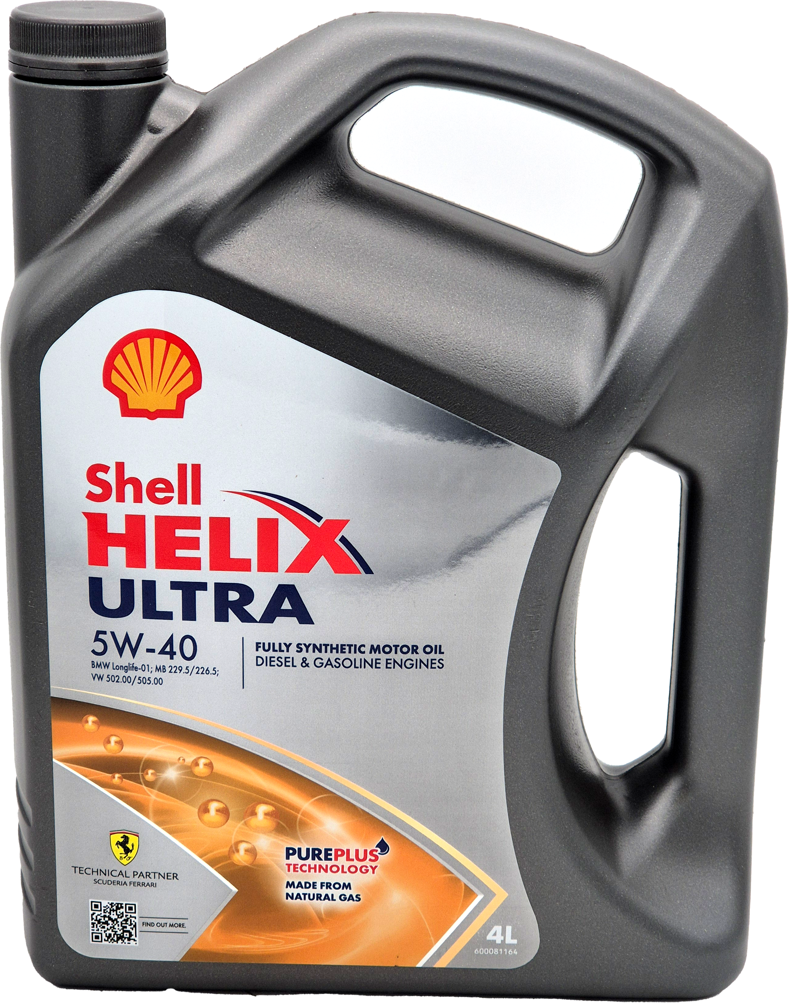 Shell Helix Ultra 5W-40 Motoröl 4l Kanister