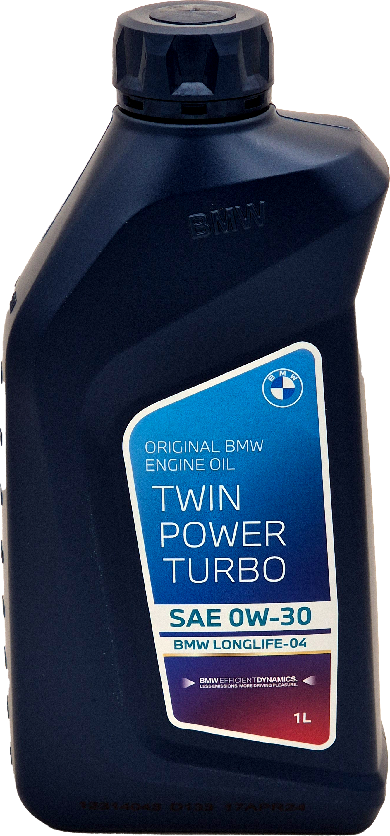 Original BMW Twin Power Turbo Longlife-04 0W-30 Motoröl 1l Flasche