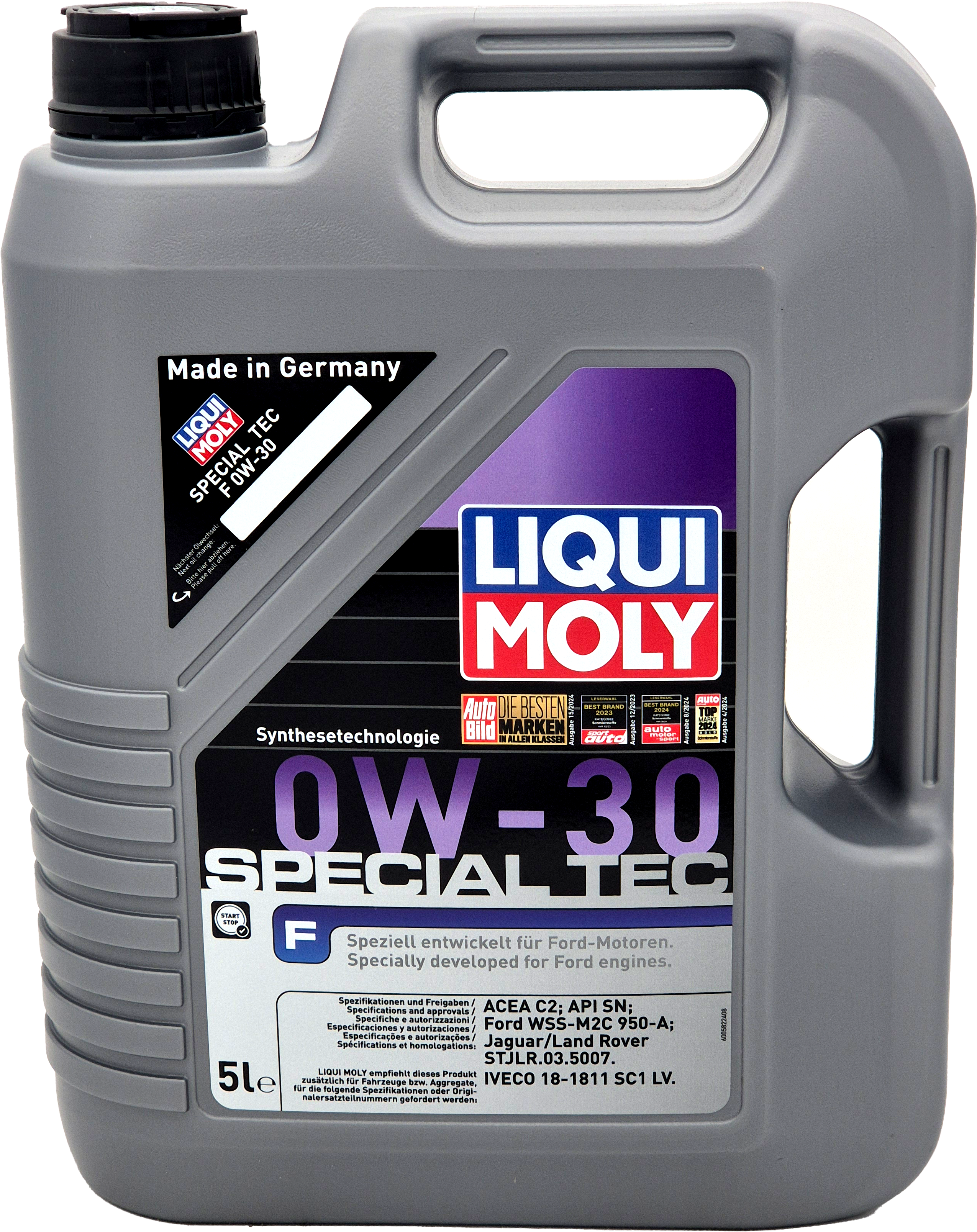 Liqui Moly 20723 Special Tec F 0W-30 Motoröl 5l Kanister