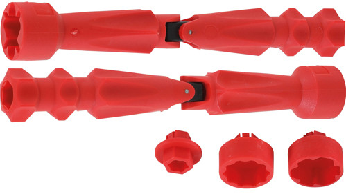 BGS Installationsschlüssel-Satz | für WC-Sitz | 4-tlg.