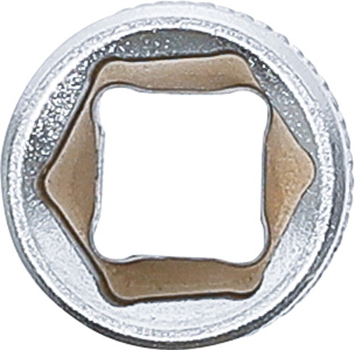 BGS Steckschlüssel-Einsatz Sechskant | Antrieb Innenvierkant 6,3 mm (1/4