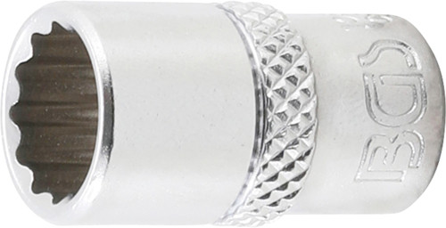 BGS Steckschlüssel-Einsatz Zwölfkant | Antrieb Innenvierkant 6,3 mm (1/4