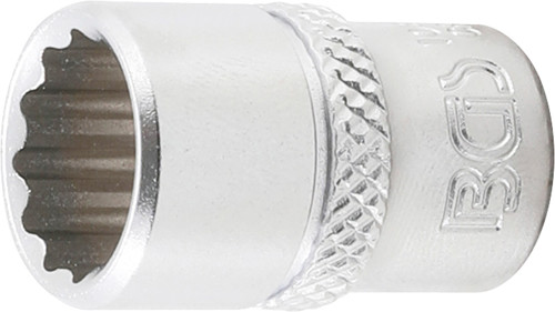 BGS Steckschlüssel-Einsatz Zwölfkant | Antrieb Innenvierkant 6,3 mm (1/4