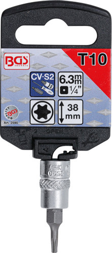 BGS Bit-Einsatz | Antrieb Innenvierkant 6,3 mm (1/4