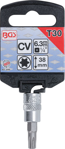 BGS Bit-Einsatz | Antrieb Innenvierkant 6,3 mm (1/4