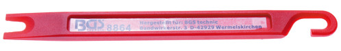 BGS Bremsleitungs-Schaber | 160 x 14 x 6 mm