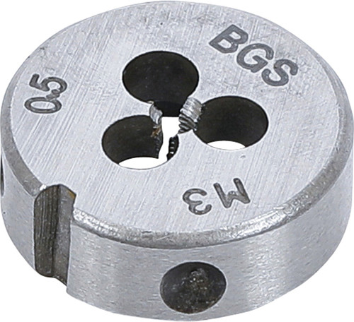 BGS Gewindeschneideisen | M3 x 0,5 x 25 mm