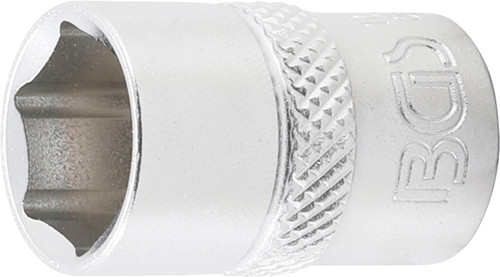 BGS Steckschlüssel-Einsatz Sechskant | Antrieb Innenvierkant 10 mm (3/8