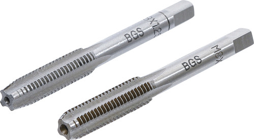 BGS Gewindebohrer | Vor- und Fertigschneider | M8 x 1,25 mm | 2-tlg.