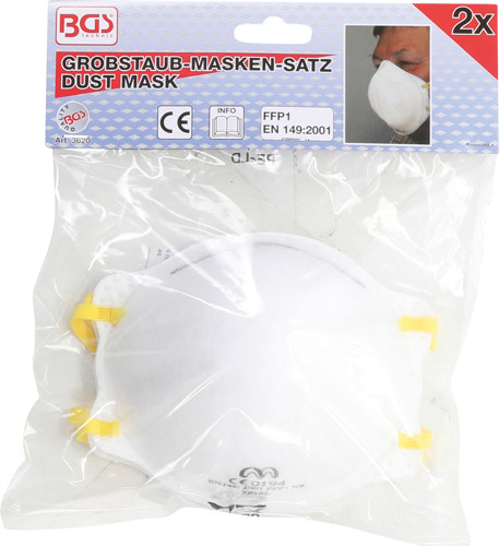 BGS Atemschutzmasken | 2-tlg.