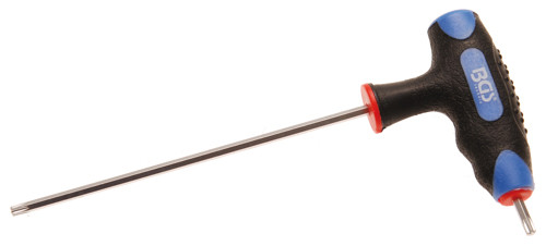 BGS Schraubendreher mit T-Griff und seitlicher Klinge | T-Profil (für Torx) T15