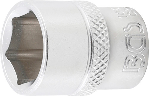 BGS Steckschlüssel-Einsatz Sechskant | Antrieb Innenvierkant 10 mm (3/8