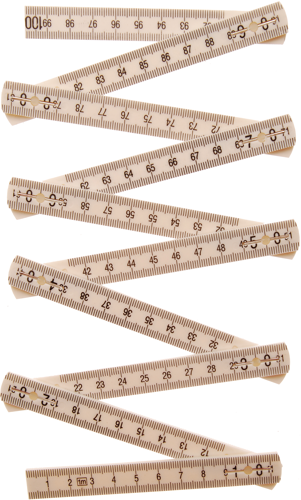BGS Gliedermaßstab | 10 Glieder | 1 m