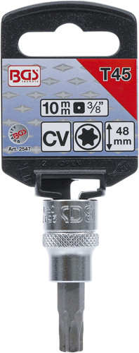 BGS Bit-Einsatz | Antrieb Innenvierkant 10 mm (3/8