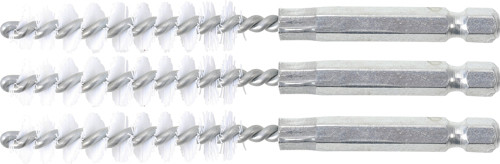 BGS Nylonbürste | 10 mm | Antrieb Außensechskant 6,3 mm (1/4