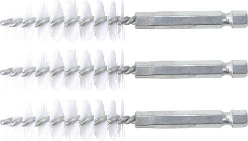 BGS Nylonbürste | 16 mm | Antrieb Außensechskant 6,3 mm (1/4