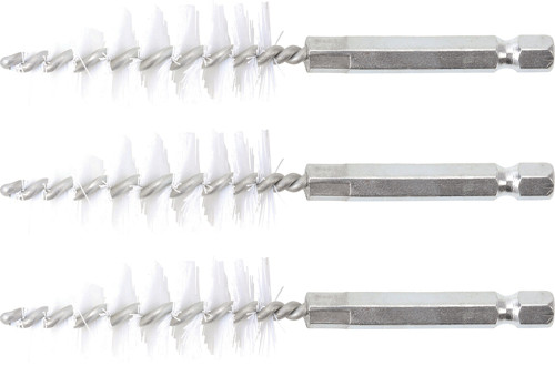BGS Nylonbürste | 18 mm | Antrieb Außensechskant 6,3 mm (1/4