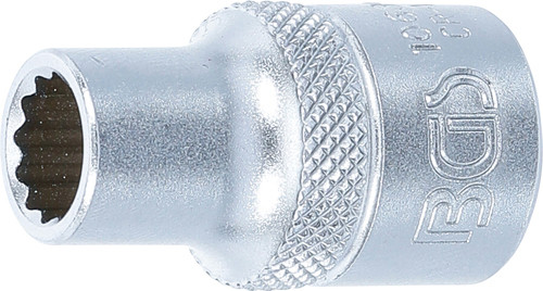 BGS Steckschlüssel-Einsatz Zwölfkant | Antrieb Innenvierkant 12,5 mm (1/2