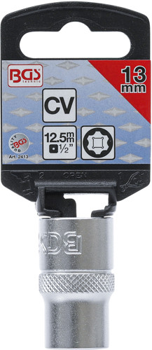 BGS Steckschlüssel-Einsatz Super Lock | Antrieb Innenvierkant 12,5 mm (1/2