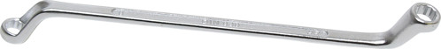 BGS Doppel-Ringschlüssel, gekröpft | SW 8 x 9 mm
