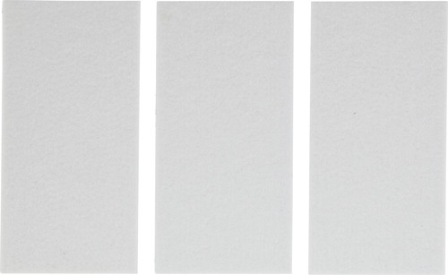 BGS Filzgleiter | Platten | weiß | 100 x 200 mm | 3-tlg.
