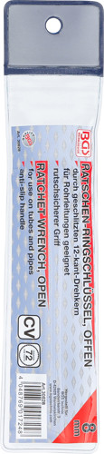 BGS Ratschen-Ringschlüssel, offen | SW 8 mm