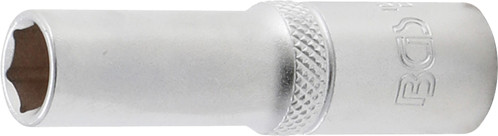 BGS Steckschlüssel-Einsatz Sechskant, tief | Antrieb Innenvierkant 10 mm (3/8