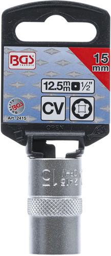 BGS Steckschlüssel-Einsatz Super Lock | Antrieb Innenvierkant 12,5 mm (1/2