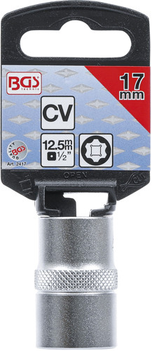 BGS Steckschlüssel-Einsatz Super Lock | Antrieb Innenvierkant 12,5 mm (1/2