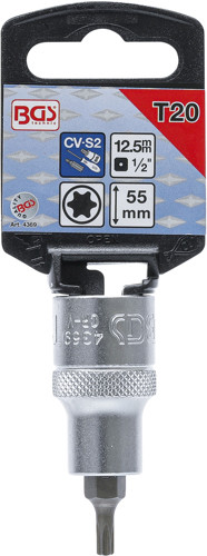 BGS Bit-Einsatz | Antrieb Innenvierkant 12,5 mm (1/2