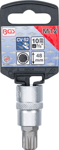 BGS Bit-Einsatz | Antrieb Innenvierkant 10 mm (3/8