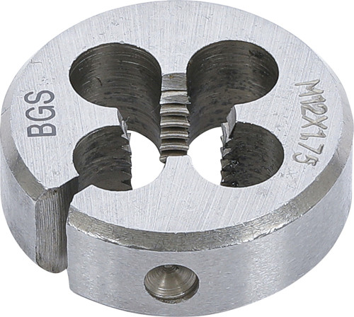 BGS Gewindeschneideisen | M12 x 1,75 x 38 mm